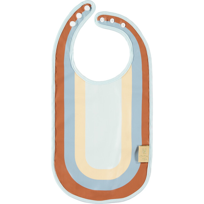 Rainbow Bib, Blue - Bibs - 1