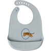 Set of 2 Tiger Bibs, Pale Blue Multi - Bibs - 3 - thumbnail