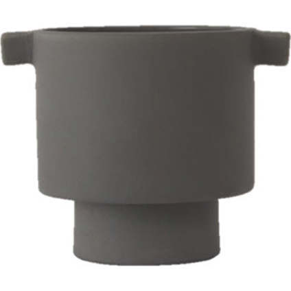 Inka Small Kana Pot, Grey