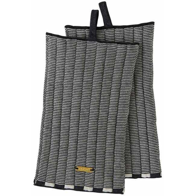 Stringa Potholder, Off-White & Anthracite (Pack Of 2) - Accents - 1