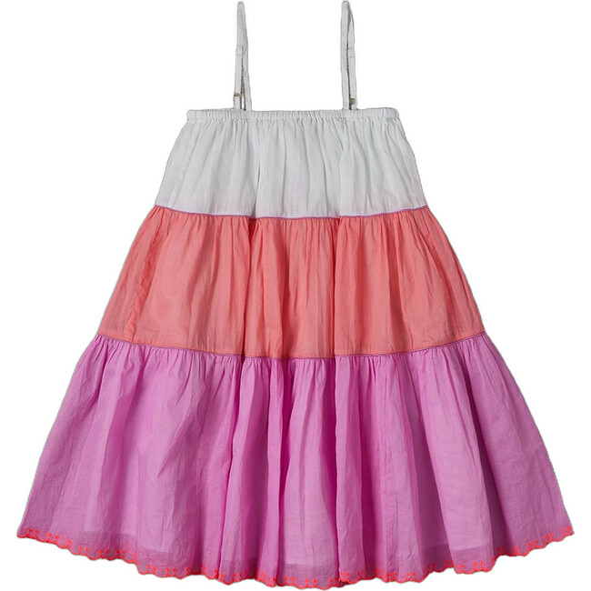 Adeline Dress, Coral Spring Mix - Dresses - 3