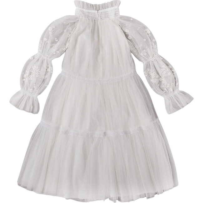 Esther Dress, Bright White - Dresses - 4
