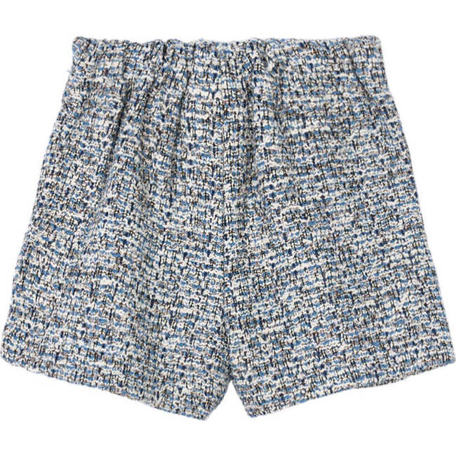 Girl Bow Shorts, Grey - Shorts - 2