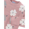 Girl Jacquard Sweater, Pink - Sweaters - 3