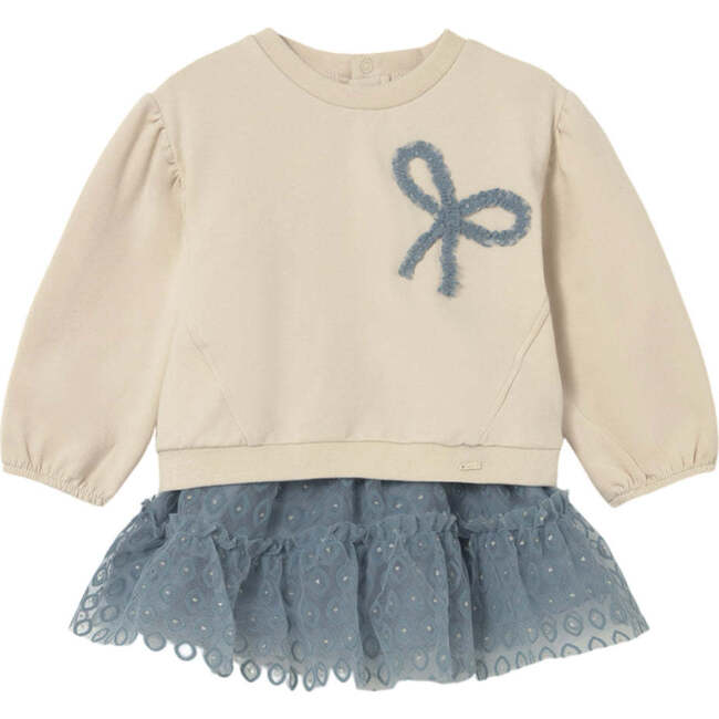 Baby Tulle Skirt and Sweater Set, Cream