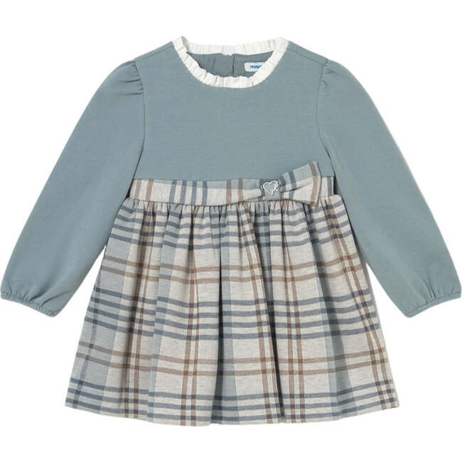 Baby Plaid Dress, Blue