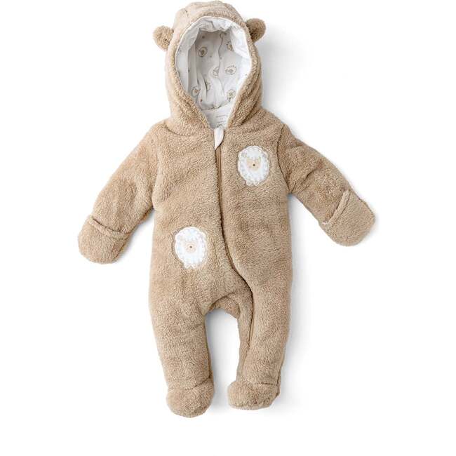 Woodland Napper Onesie, Beige