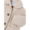 Girls Coat, Beige - Coats - 3