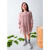 Girl Tulle Dress, Pink - Dresses - 4