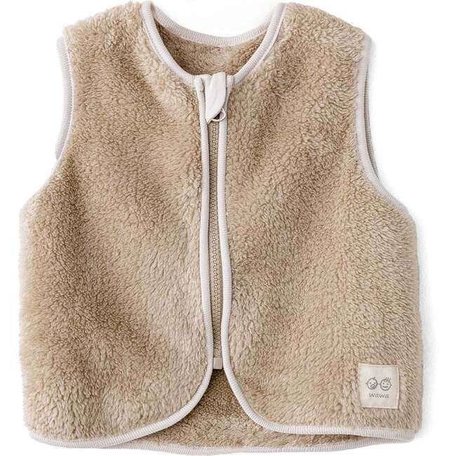 Soft Trails Fleece Vest, Beige