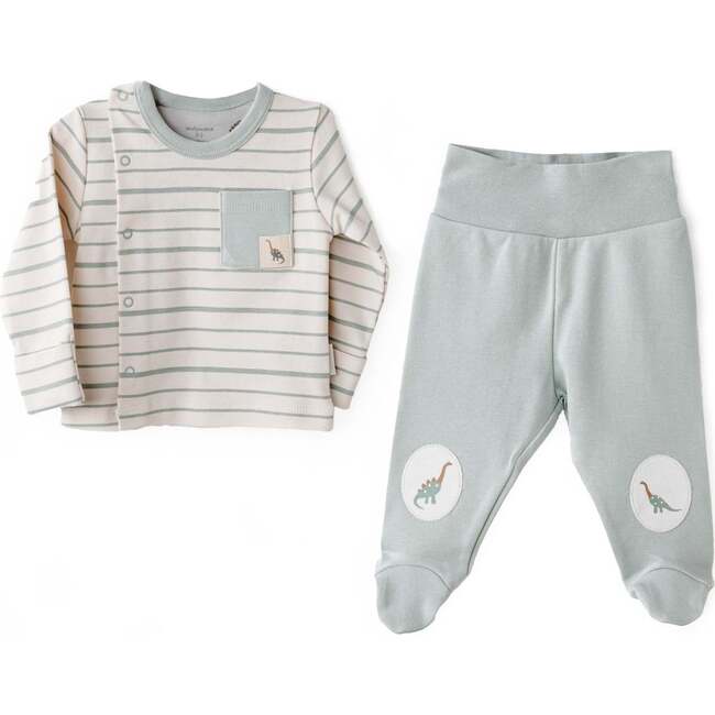 Soft Steps Dino Set, Green