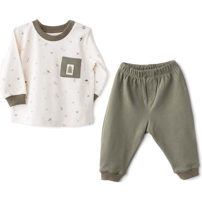 Little Spruce Lounge Set, Olive