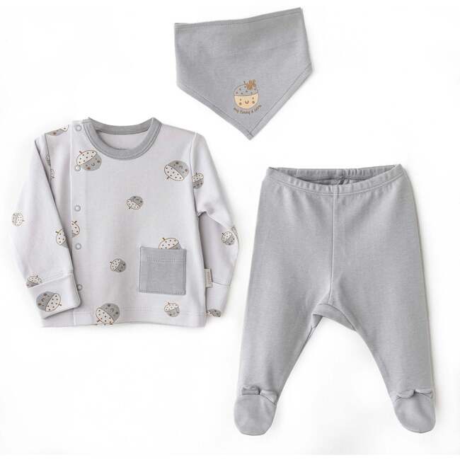 Hedgehog Hideaway Set, Grey