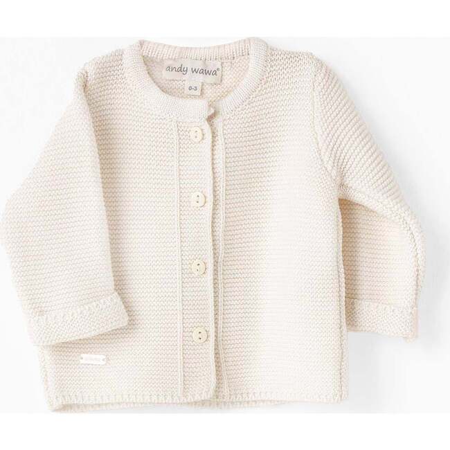 Cream Knit Cardigan, Cream