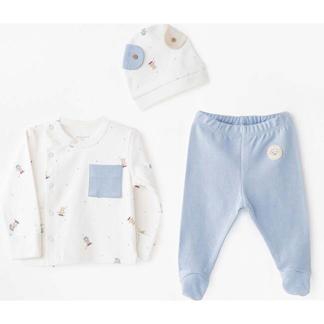 Bear Cub Sleep Set, Blue