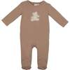 Sherpa Bear Footie, Taupe - Footie Pajamas - 1 - thumbnail