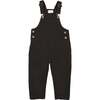 Denim Edit Boy Overalls, Black - Overalls - 1 - thumbnail