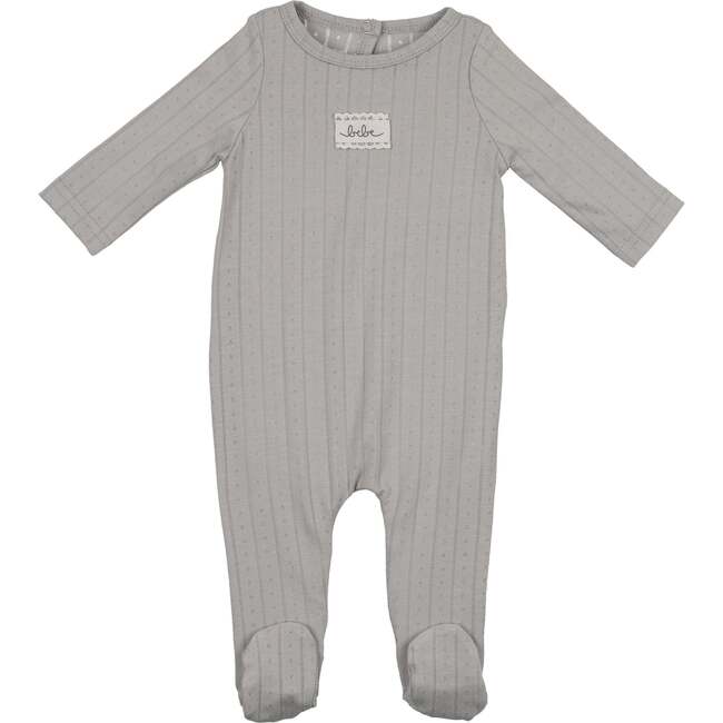Bebe Pointelle Footie, Cloud