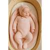 Bebe Pointelle Footie and Beanie Set, Berry - Footie Pajamas - 2