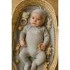 Bebe Pointelle Footie, Cloud - Footie Pajamas - 2