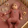 Ballerina Printed Footie and Beanie Set, Berry - Footie Pajamas - 2