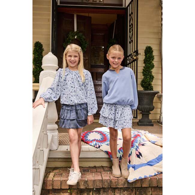 Scottie Skirt, Forget Me Nots - Skirts - 2