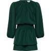 Ruby Dress, Dark Green - Dresses - 1 - thumbnail