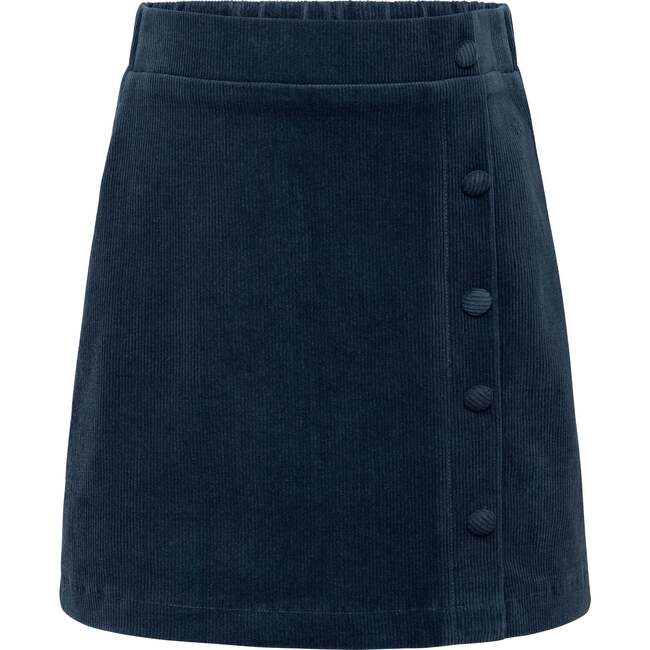 Reese Corduroy Skirt, Dark Cerulean Cord