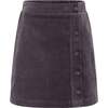 Reese Corduroy Skirt, Violet Ash Cord - Skirts - 1 - thumbnail