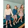 Reese Corduroy Skirt, Dark Cerulean Cord - Skirts - 2