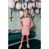 Peyton Sweater, Textured Pink - Sweaters - 2