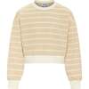 Natalie Top, Almond Stripe - Blouses - 1 - thumbnail