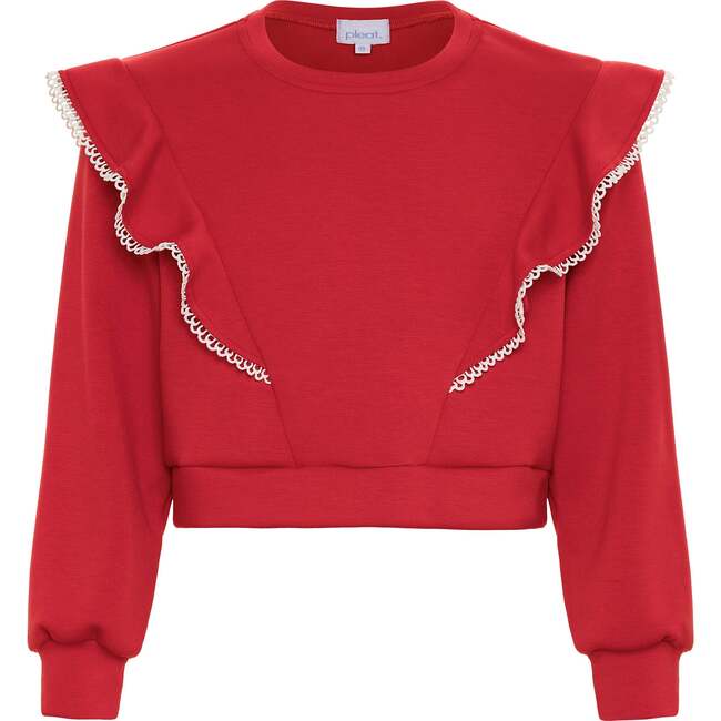 Livvy Sweatshirt, Red