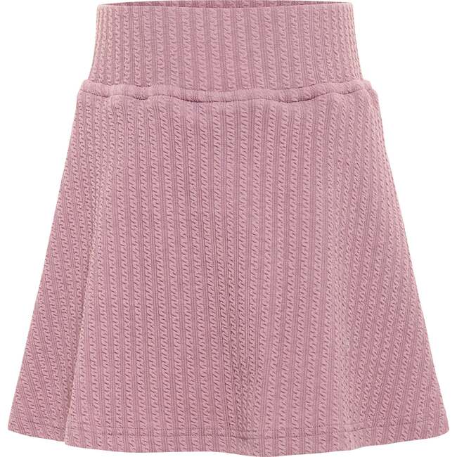 Libba Skirt, Textured Pink