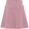 Libba Skirt, Textured Pink - Skirts - 1 - thumbnail