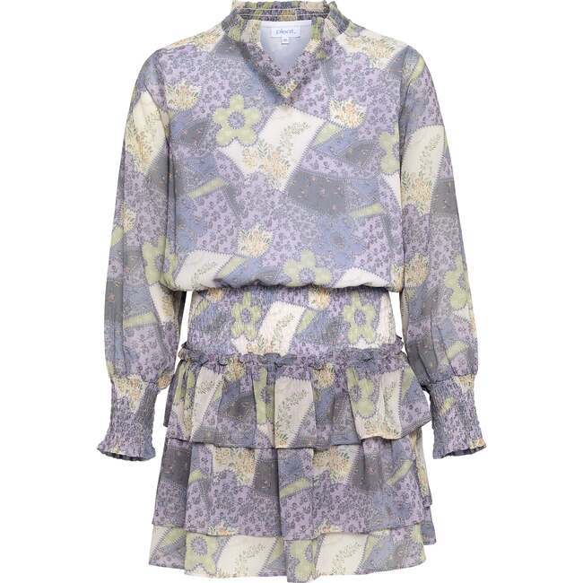 Harriett Dress, Purple Patch