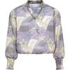 Elizabeth Top, Purple Patch - Blouses - 1 - thumbnail