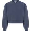 Dora Sweatshirt, Slate - Sweatshirts - 1 - thumbnail