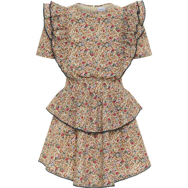 Collier Dress, Jewel Floral