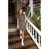 Collier Dress, Midnight Floral - Dresses - 2