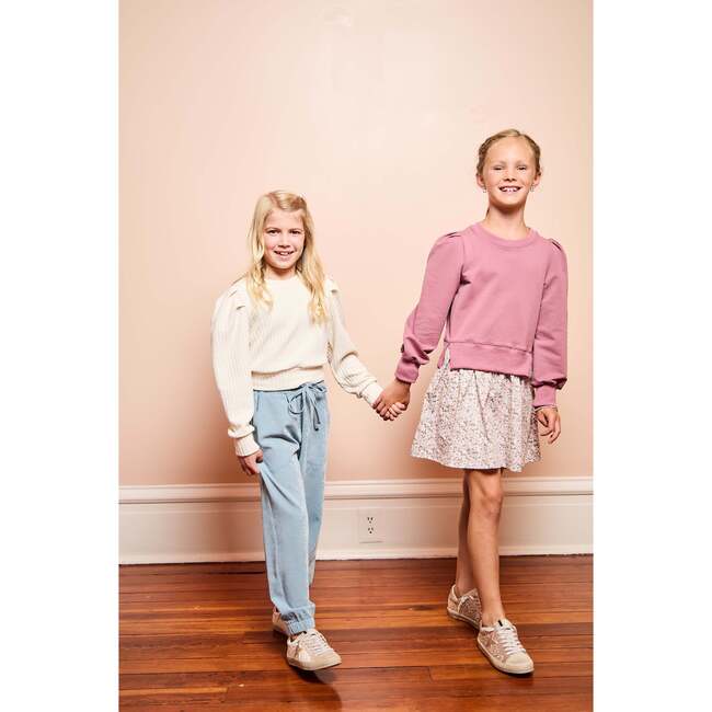 Clara Combo Dress, Rose - Dresses - 2