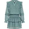 Campbell Dress, Whimsy Teal - Dresses - 1 - thumbnail