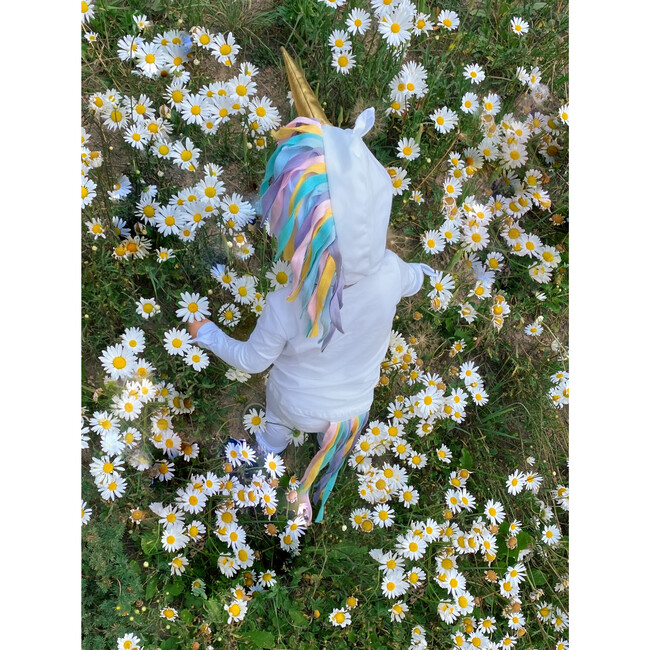Rainbow Unicorn Costume, White - Costumes - 4