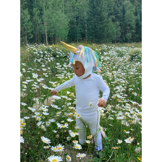 Rainbow Unicorn Costume, White - Costumes - 5