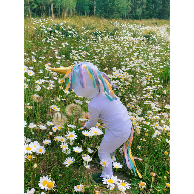 Rainbow Unicorn Costume, White - Costumes - 6