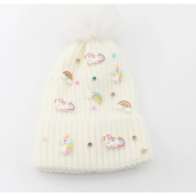 Rainbow Unicorn Beanie