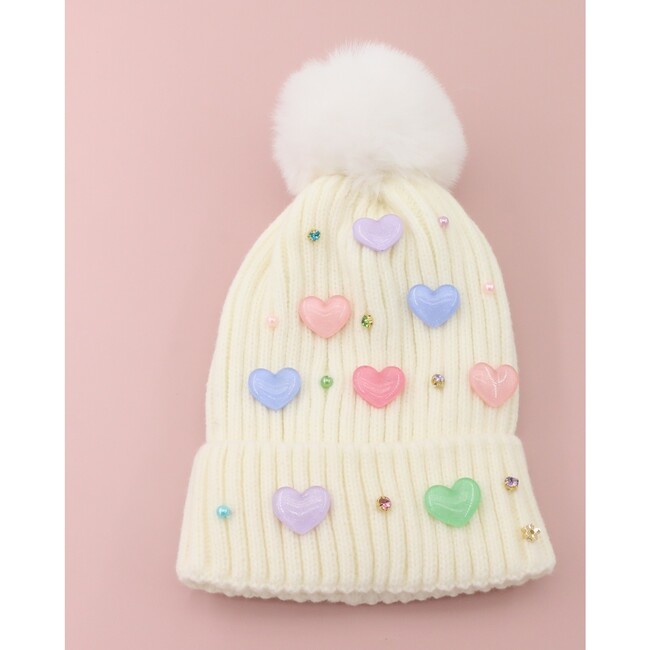 Multi Heart Beanie