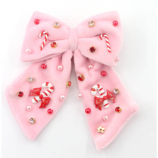 Candy Cane Lane Bow