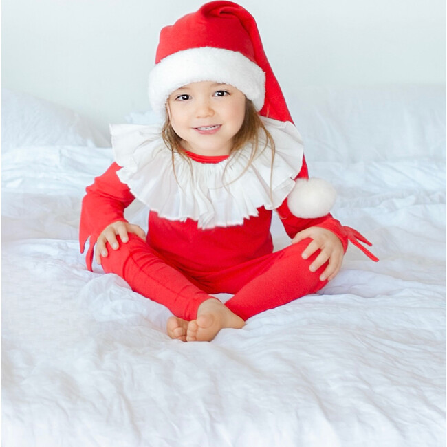 Red Elf Holiday Pajama - Costumes - 2