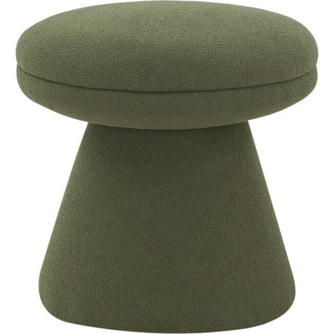 Gisella Boucle Ottoman / Olive